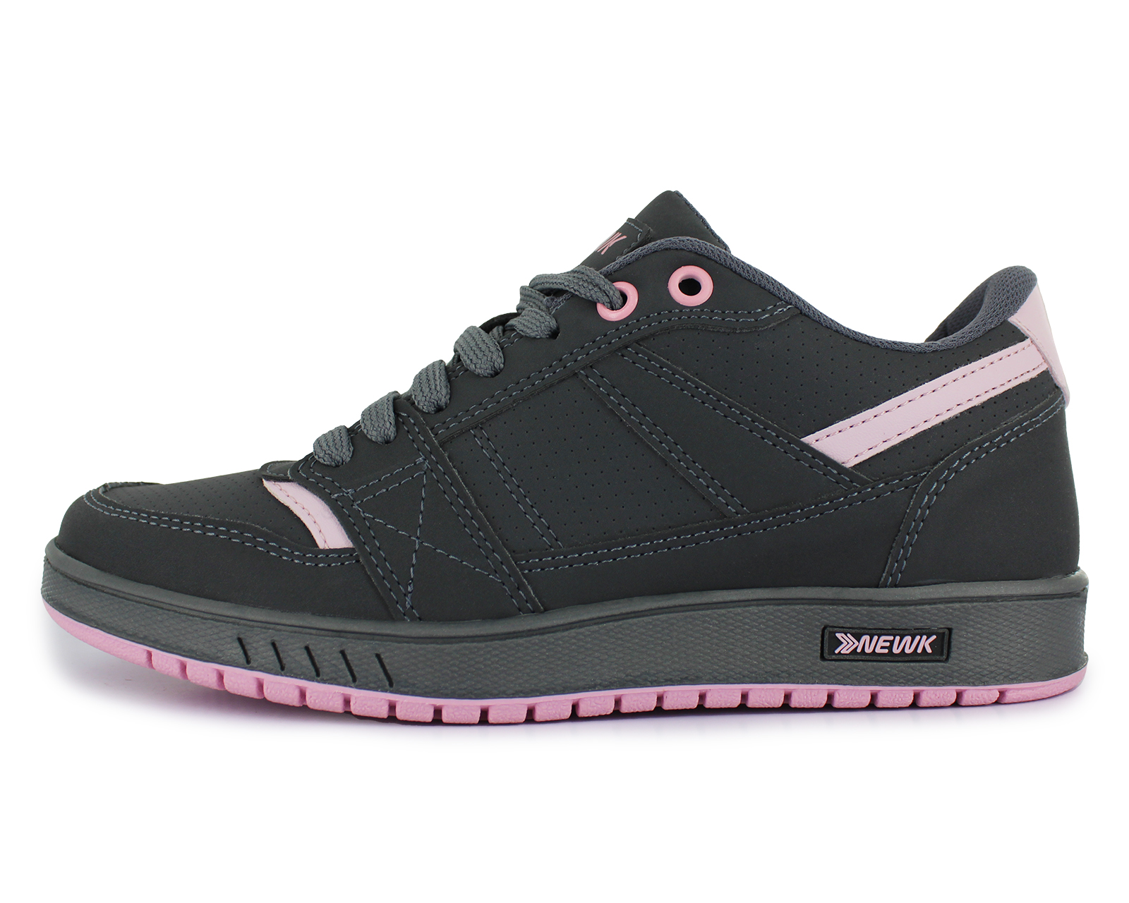 Foto 3 pulgar | Tenis Newk Mujer Linea Dudley Color Gris Rosa