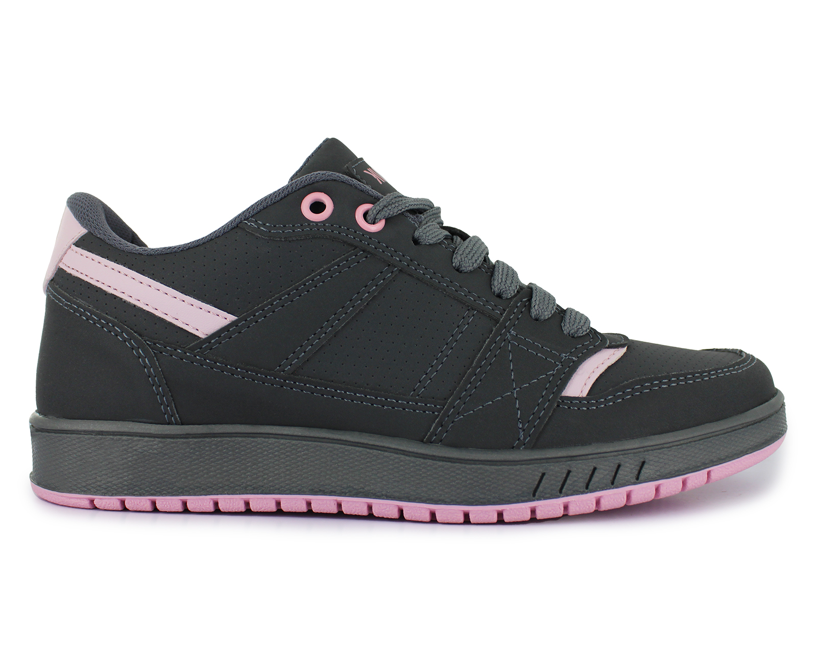 Foto 4 pulgar | Tenis Newk Mujer Linea Dudley Color Gris Rosa