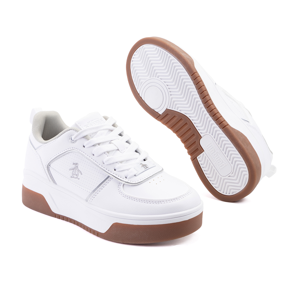 Tenis Original Penguin Style Harper Blanco Para Mujer