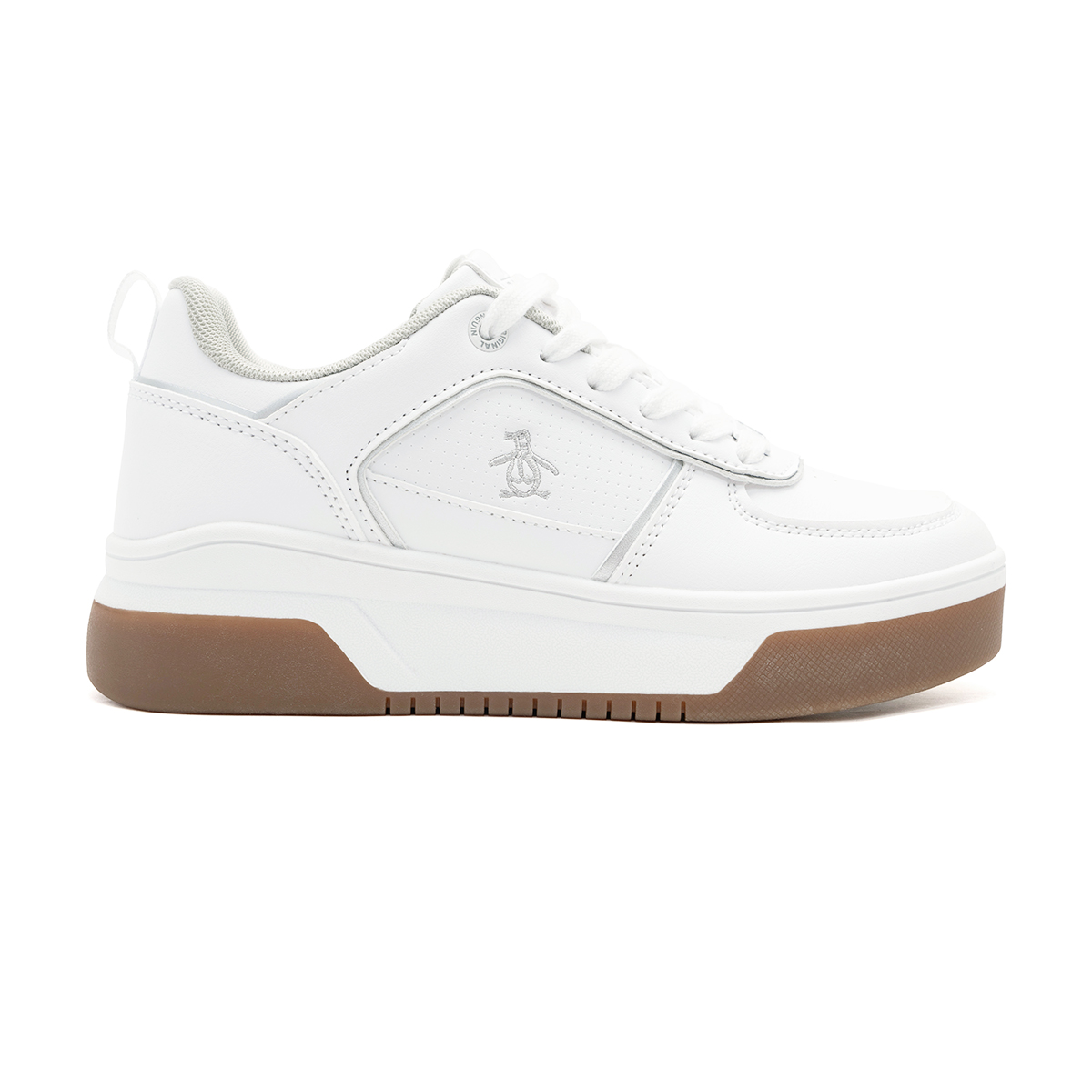 Foto 3 pulgar | Tenis Original Penguin Style Harper Blanco Para Mujer