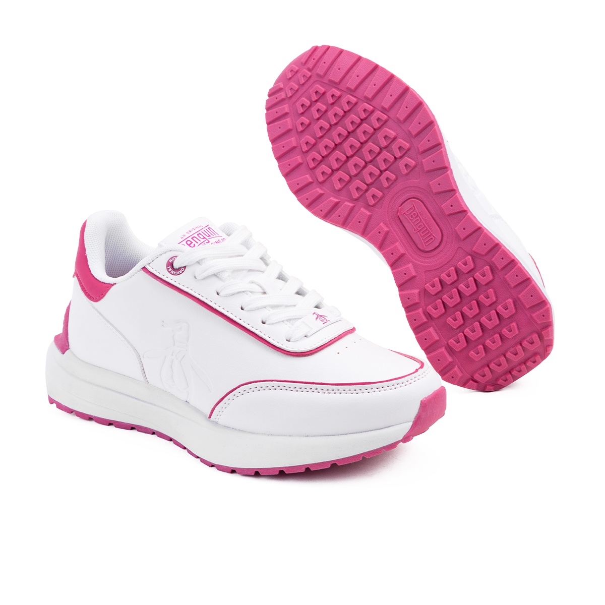 Foto 2 pulgar | Tenis Original Penguin Style Lya Blanco Para Mujer