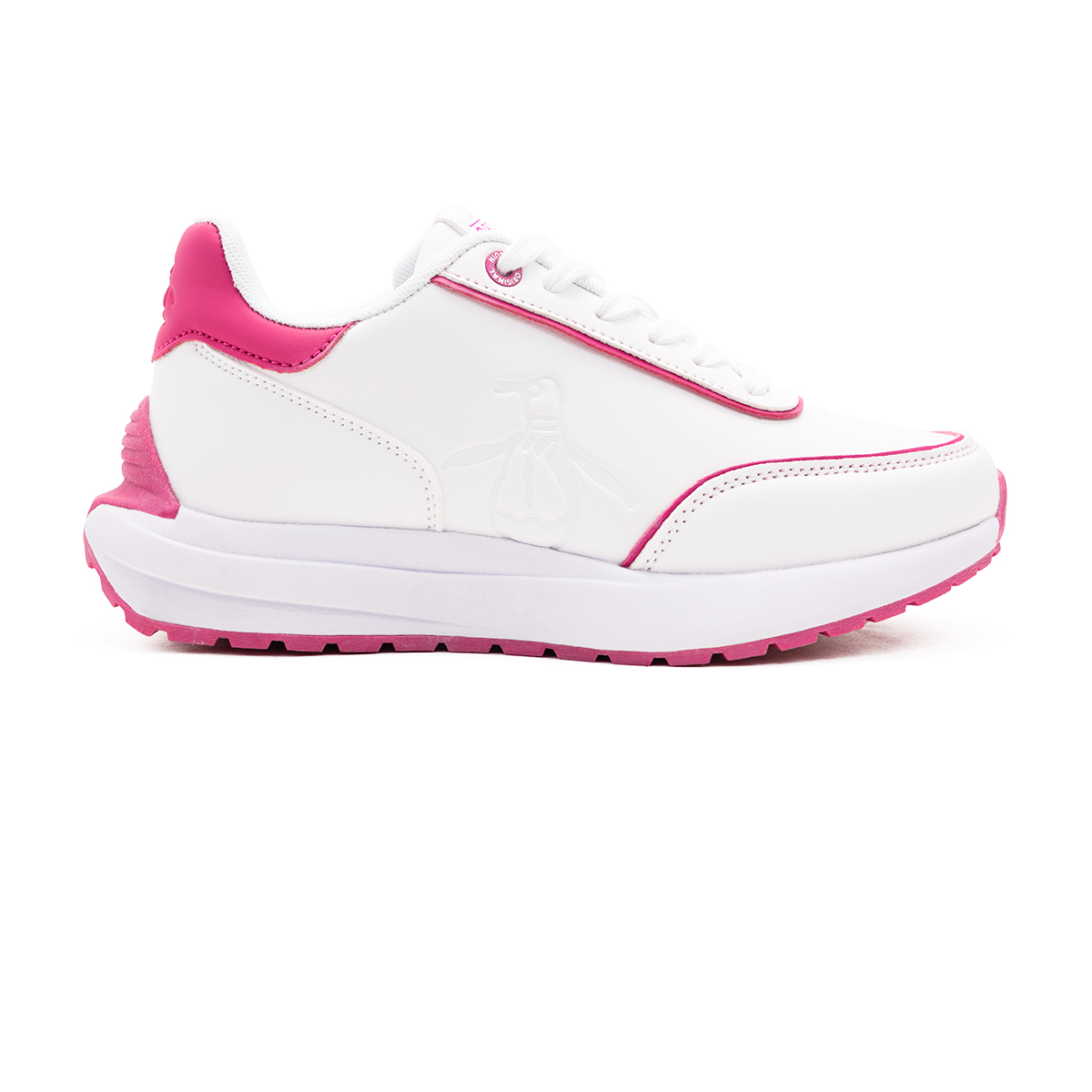 Foto 3 pulgar | Tenis Original Penguin Style Lya Blanco Para Mujer