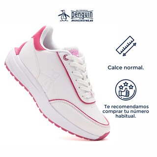 Foto 3 | Tenis Original Penguin Style Lya Blanco Para Mujer