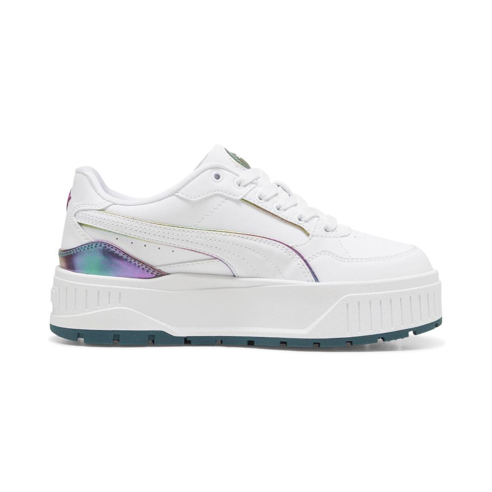 Foto 3 pulgar | Tenis Puma Karmen Il Idol Bouncy Sky Jr Blancos para Niña