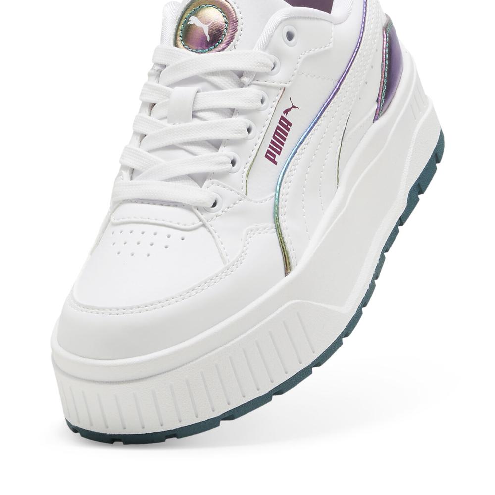 Foto 5 pulgar | Tenis Puma Karmen Il Idol Bouncy Sky Jr Blancos para Niña