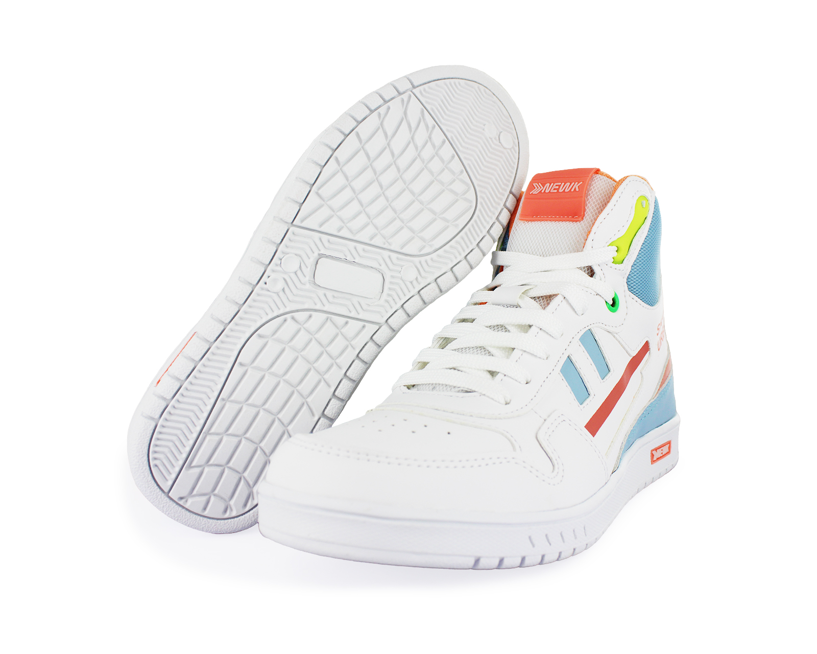 Foto 1 | Tenis Newk Línea Cronic Blanco para Mujer