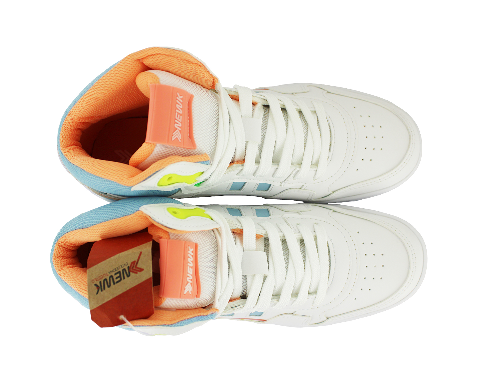 Foto 7 pulgar | Tenis Newk Línea Cronic Blanco para Mujer