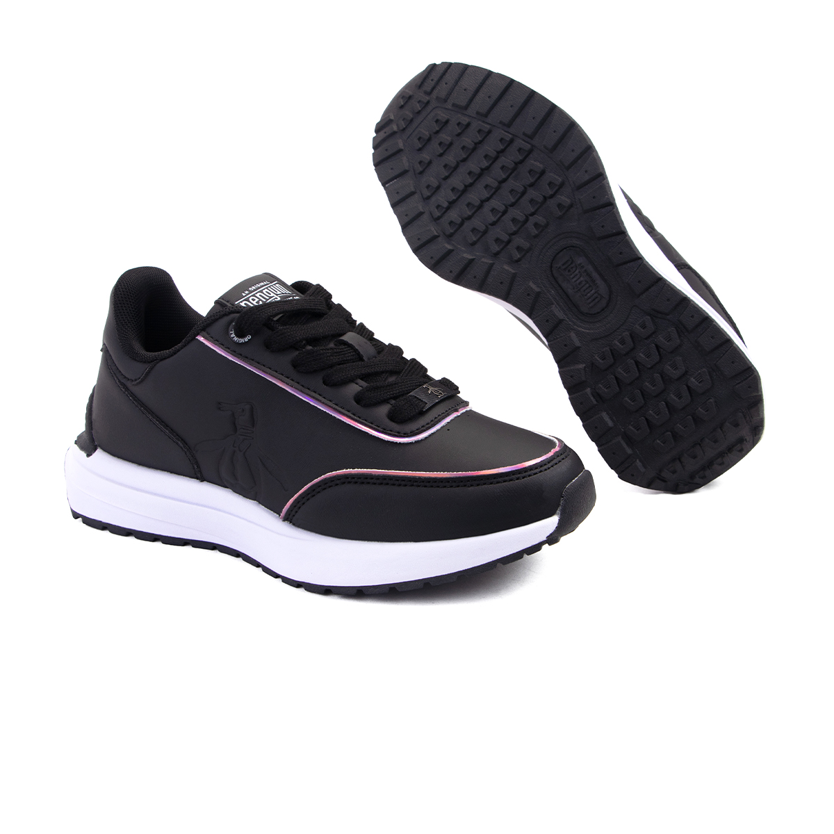 Foto 2 pulgar | Tenis Original Penguin Style Lya Negro Para Mujer