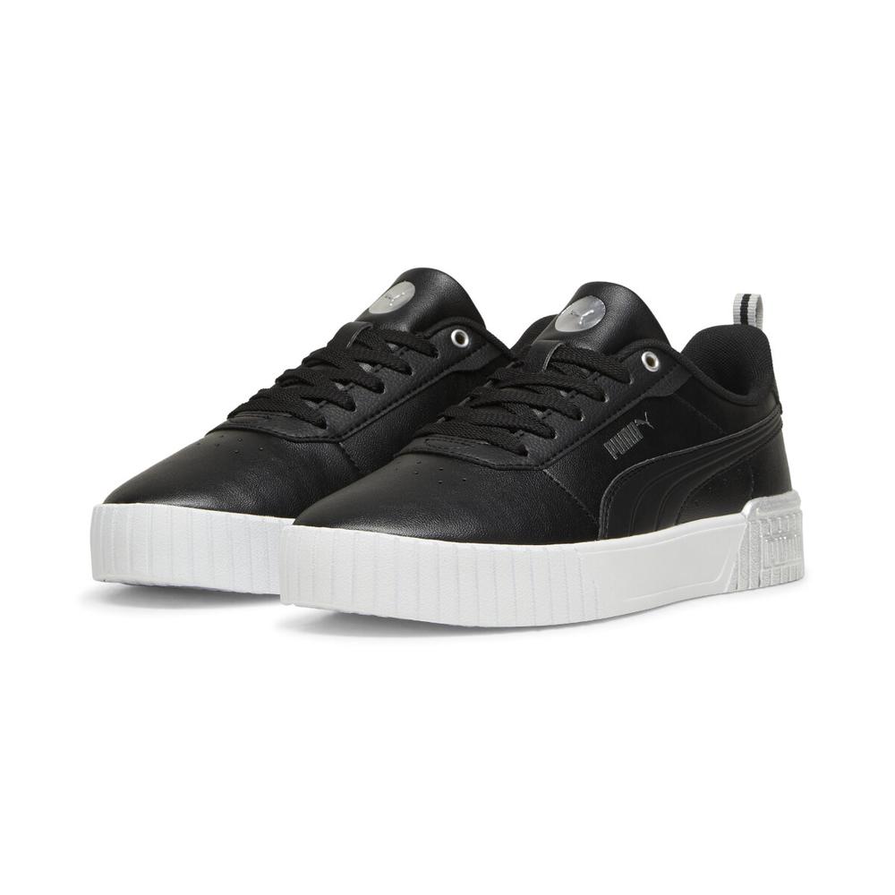 Foto 4 pulgar | Tenis Puma Carina 2.0 Metallic Dream Negros para Mujer