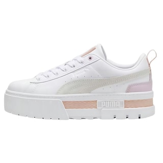 Foto 1 | Tenis Puma Mayze Lth Wns Blanco para Mujer Juvenil