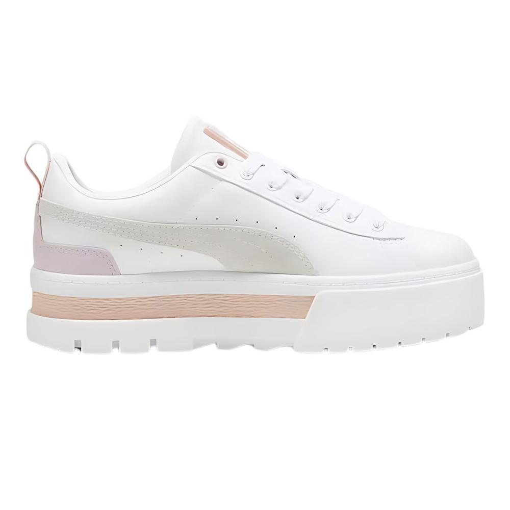Foto 6 pulgar | Tenis Puma Mayze Lth Wns Blanco para Mujer Juvenil