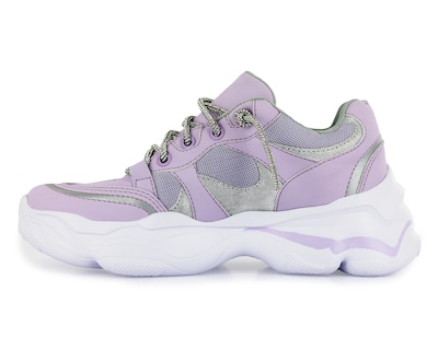 Foto 2 | Tenis Newk Mujer Linea Purple Color Lila Plata