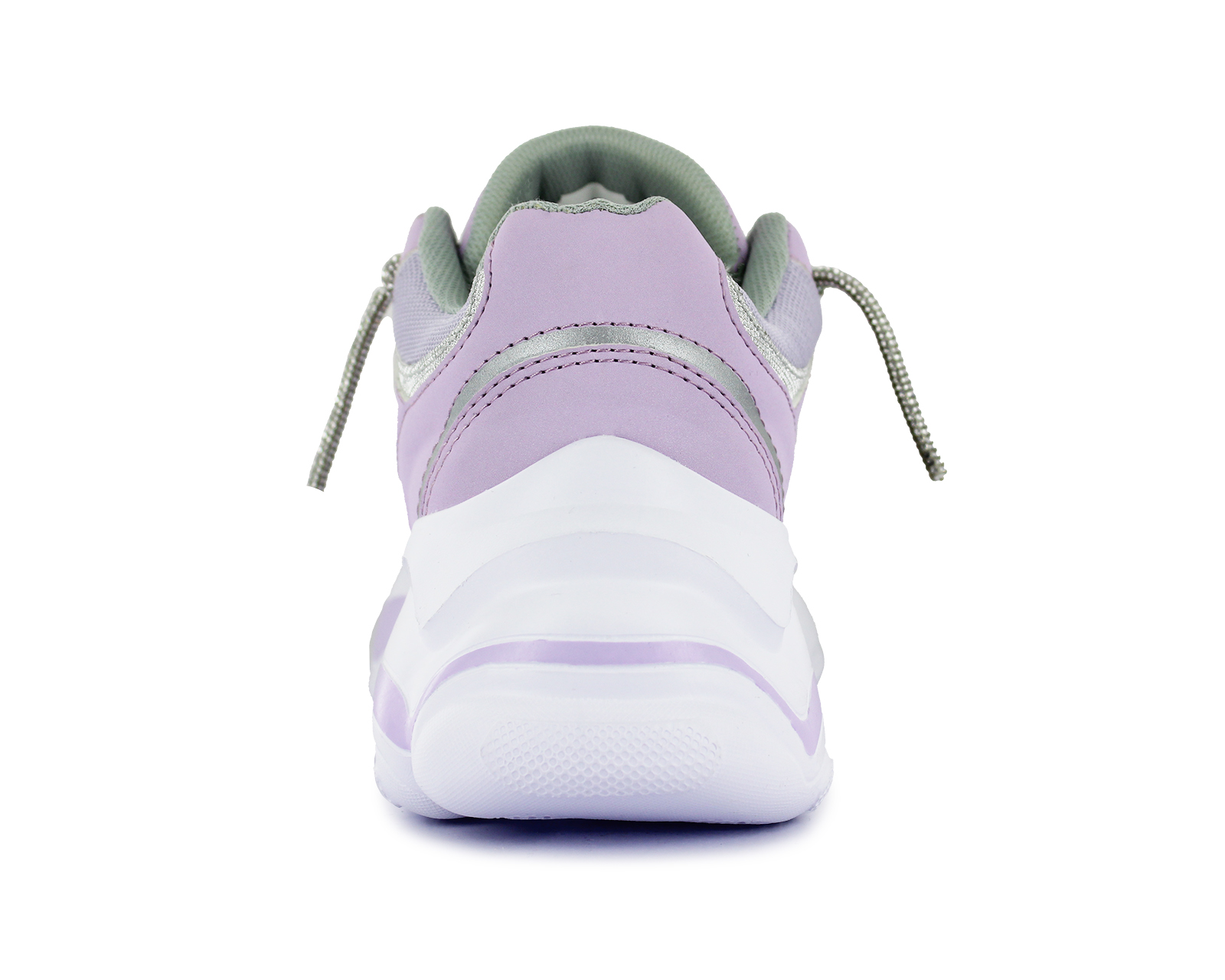 Foto 5 pulgar | Tenis Newk Mujer Linea Purple Color Lila Plata