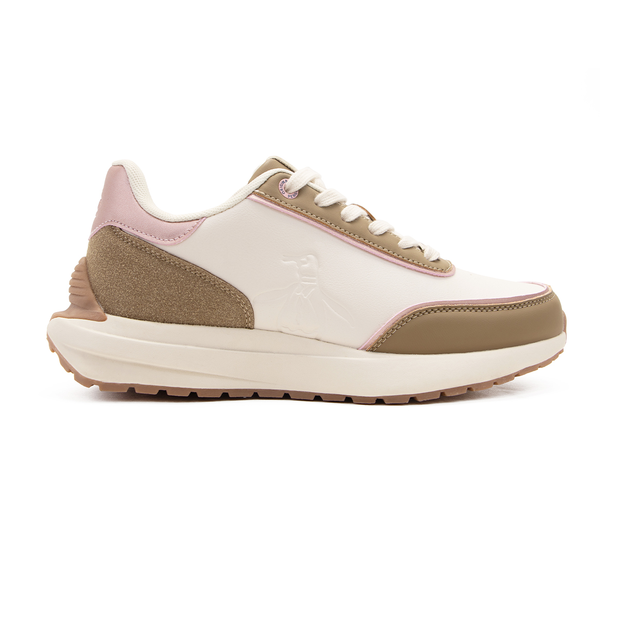 Foto 3 pulgar | Tenis Original Penguin Style Lya Beige Para Mujer