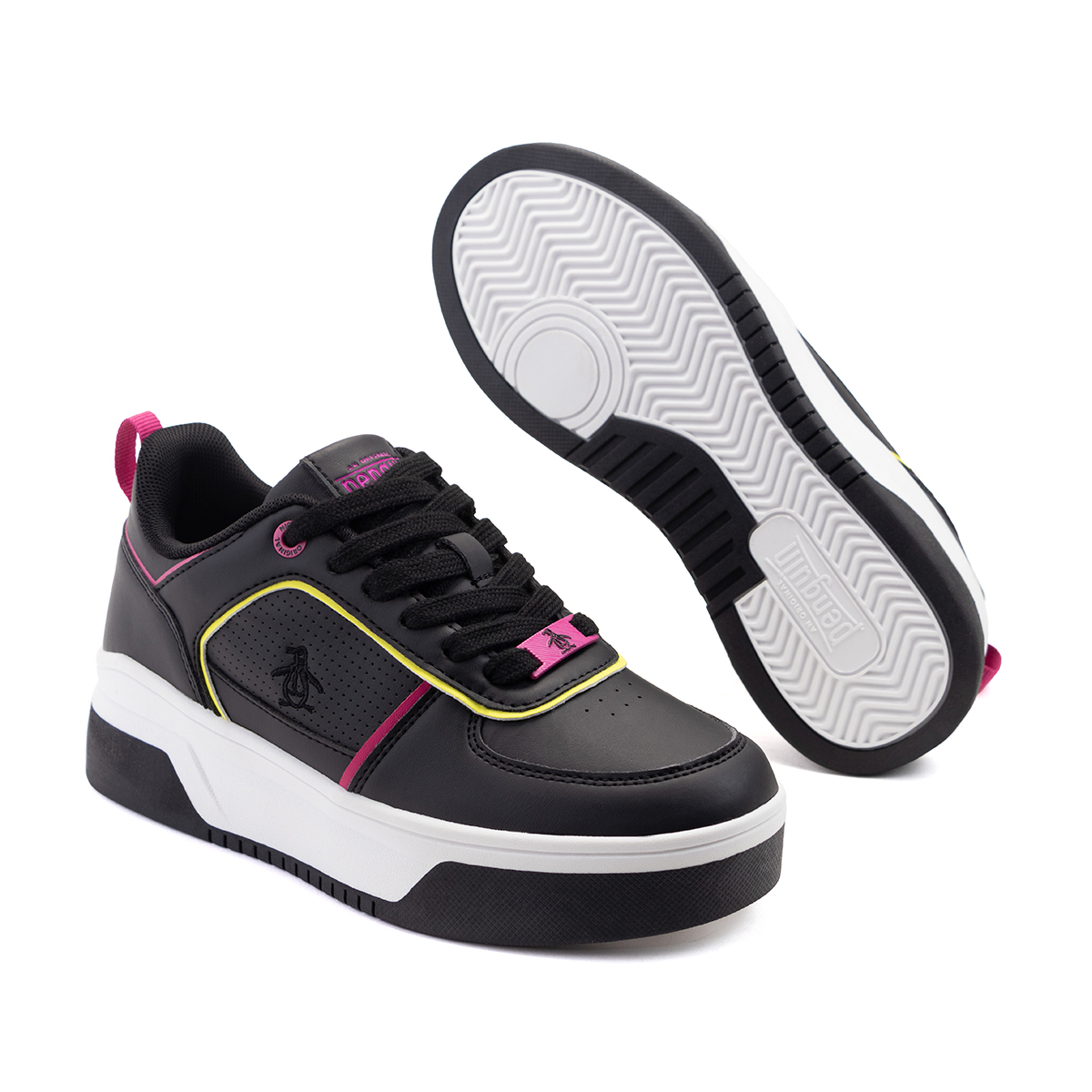 Foto 2 pulgar | Tenis Original Penguin Style Harper Negro Para Mujer
