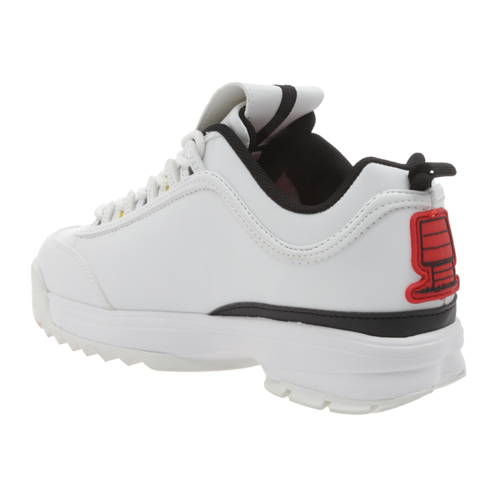 Foto 4 pulgar | Tenis Casual Lotto Wicked Snoopy Follow Blanco