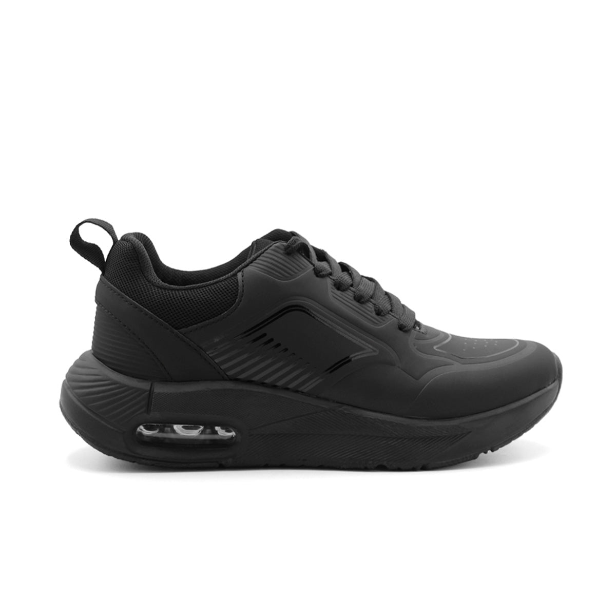 Foto 3 pulgar | Tenis Tipo Deportivo Exterior Sintético Color Negro Para Mujer De Rbcollection