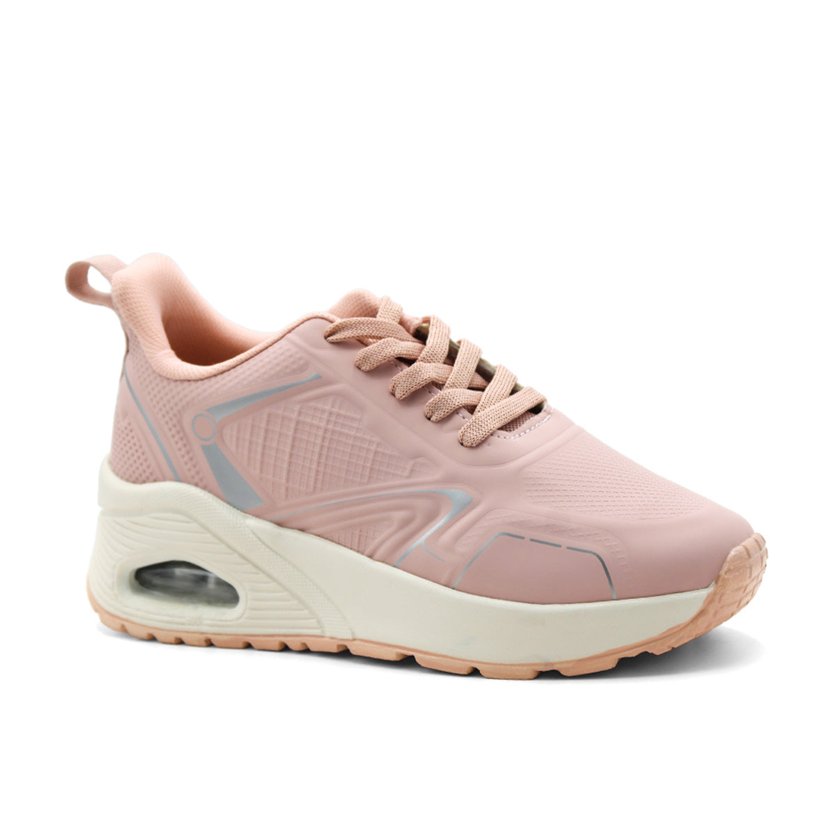 Foto 2 pulgar | Tenis Tipo Deportivo Exterior Sintético Color Rosa Para Mujer De Rbcollection