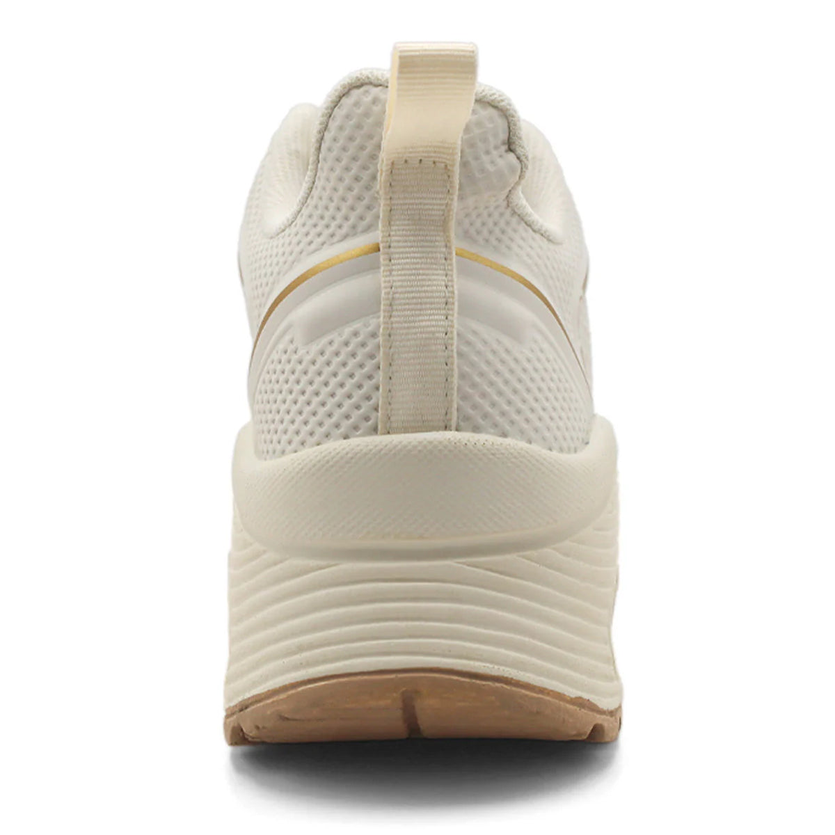 Foto 5 pulgar | Tenis Con Cordones Exterior Sintético Color Beige  Para Mujer De Rbcollection