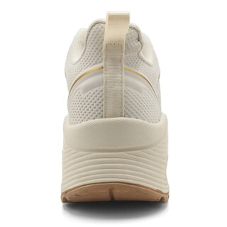 Foto 4 | Tenis Con Cordones Exterior Sintético Color Beige Para Mujer De Rbcollection
