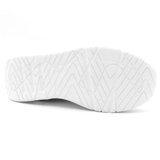 Foto 3 | Tenis Con Cordones Exterior Sintético Color Blanco Para Mujer De Rbcollection