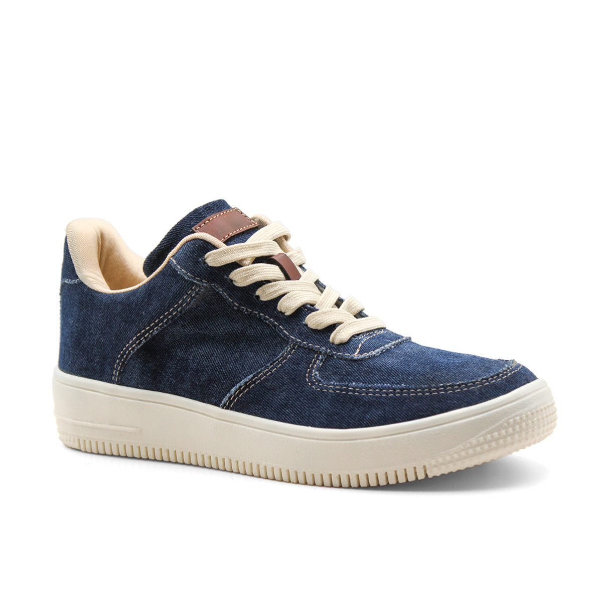 Foto 2 pulgar | Tenis Con Cordones Exterior Textil Color Azul Para Mujer De Rbcollection
