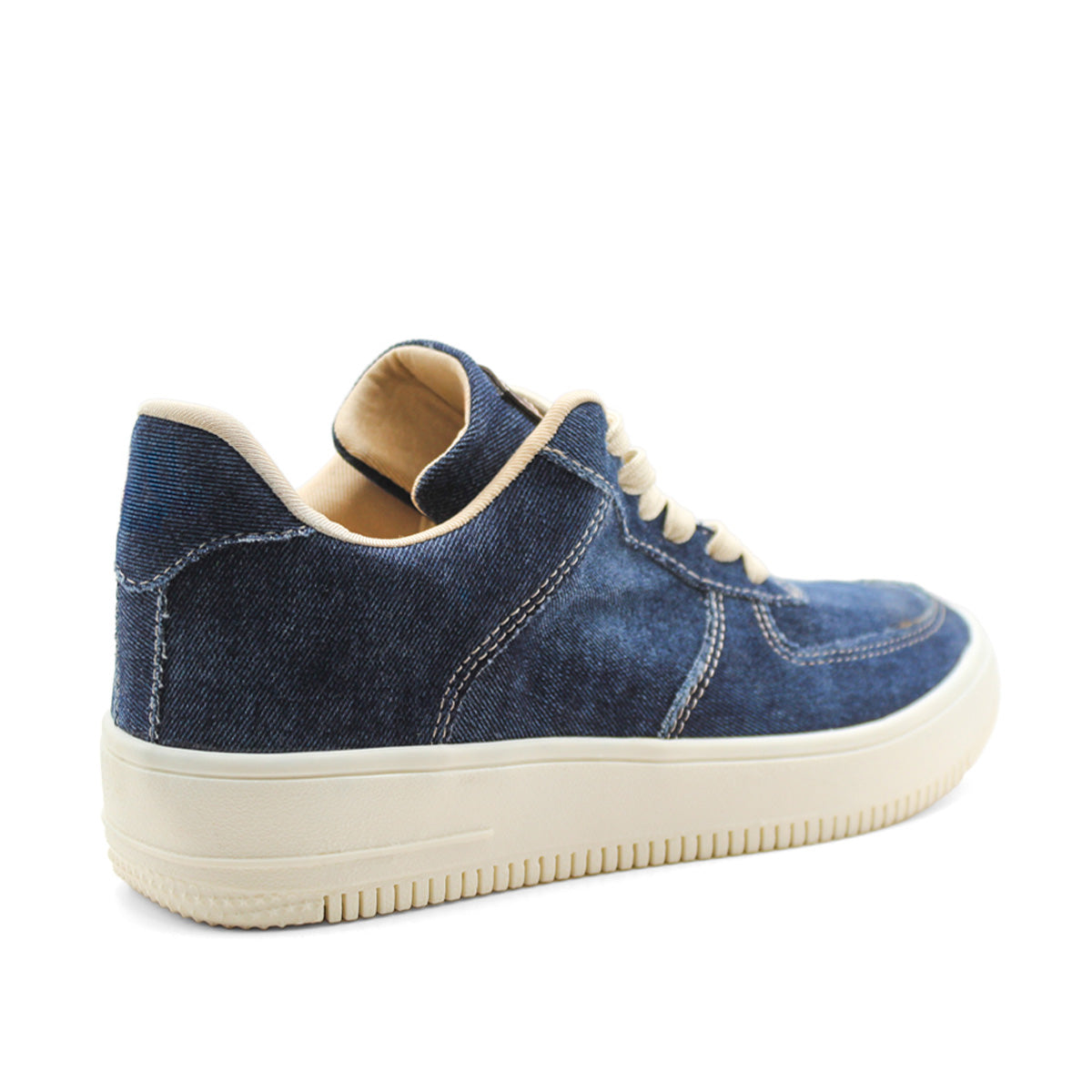 Foto 4 pulgar | Tenis Con Cordones Exterior Textil Color Azul Para Mujer De Rbcollection