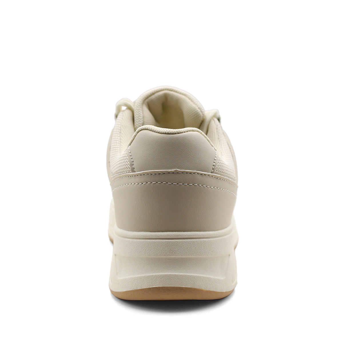 Foto 5 pulgar | Tenis Con Cordones Exterior Sintético Color Beige  Para Mujer De Rbcollection