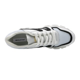 Foto 5 | Tenis Tipo Deportivo Exterior Piel Vegana Color Blanco Para Mujer De Rbcollection