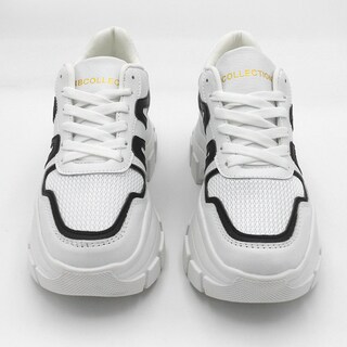 Foto 7 | Tenis Tipo Deportivo Exterior Piel Vegana Color Blanco Para Mujer De Rbcollection