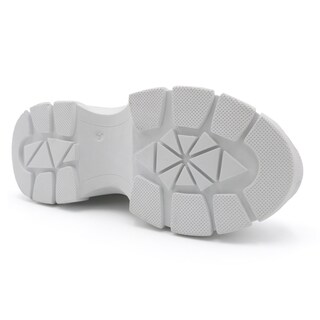 Foto 3 | Tenis Tipo Deportivo Exterior Piel Vegana Color Blanco Para Mujer De Rbcollection