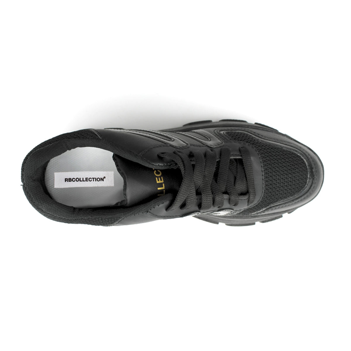 Foto 7 pulgar | Tenis Tipo Deportivo Exterior Piel Vegana Color Negro Para Mujer De Rbcollection