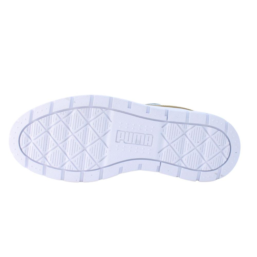 Foto 6 pulgar | Tenis Puma Karmen Idol Metallic Mujer Moda Casual Blanco
