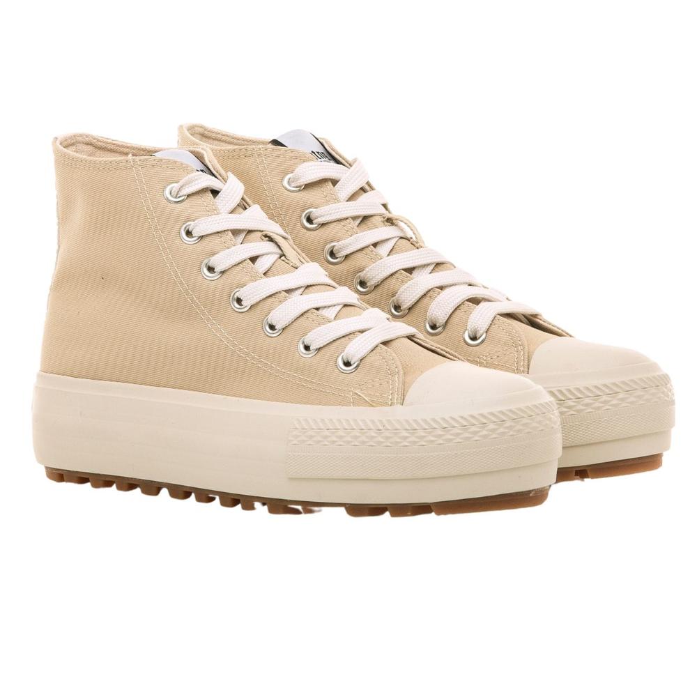 Foto 3 pulgar | Tenis Mustang Bigger T Arena Mujer Casual Beige