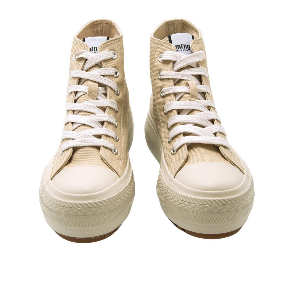 Foto 6 pulgar | Tenis Mustang Bigger T Arena Mujer Casual Beige