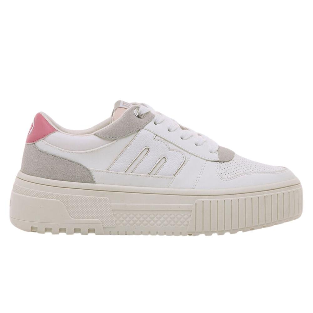 Foto 2 pulgar | Tenis Mustang Tower Blanco Mujer Casual Blanco