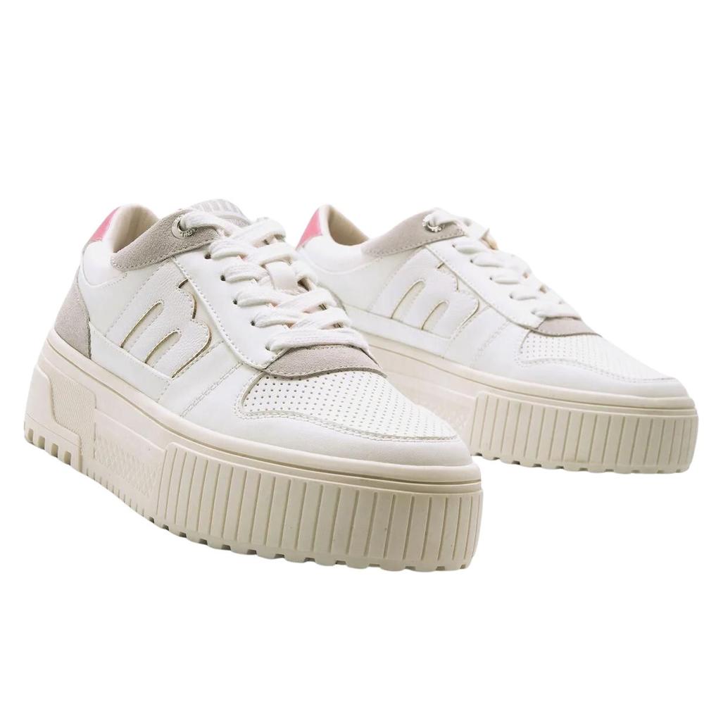 Foto 4 pulgar | Tenis Mustang Tower Blanco Mujer Casual Blanco