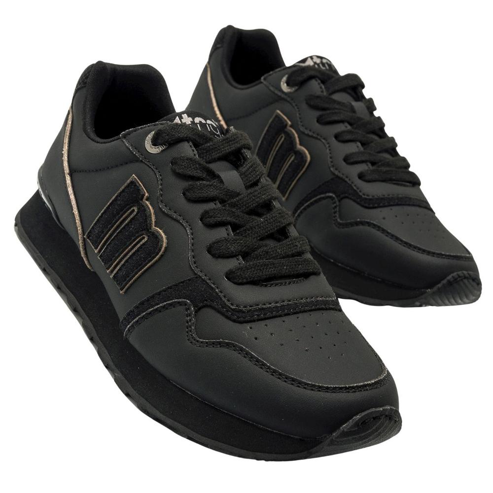 Foto 3 | Tenis Mustang Joggo Classic Negro Mujer Sport Negro