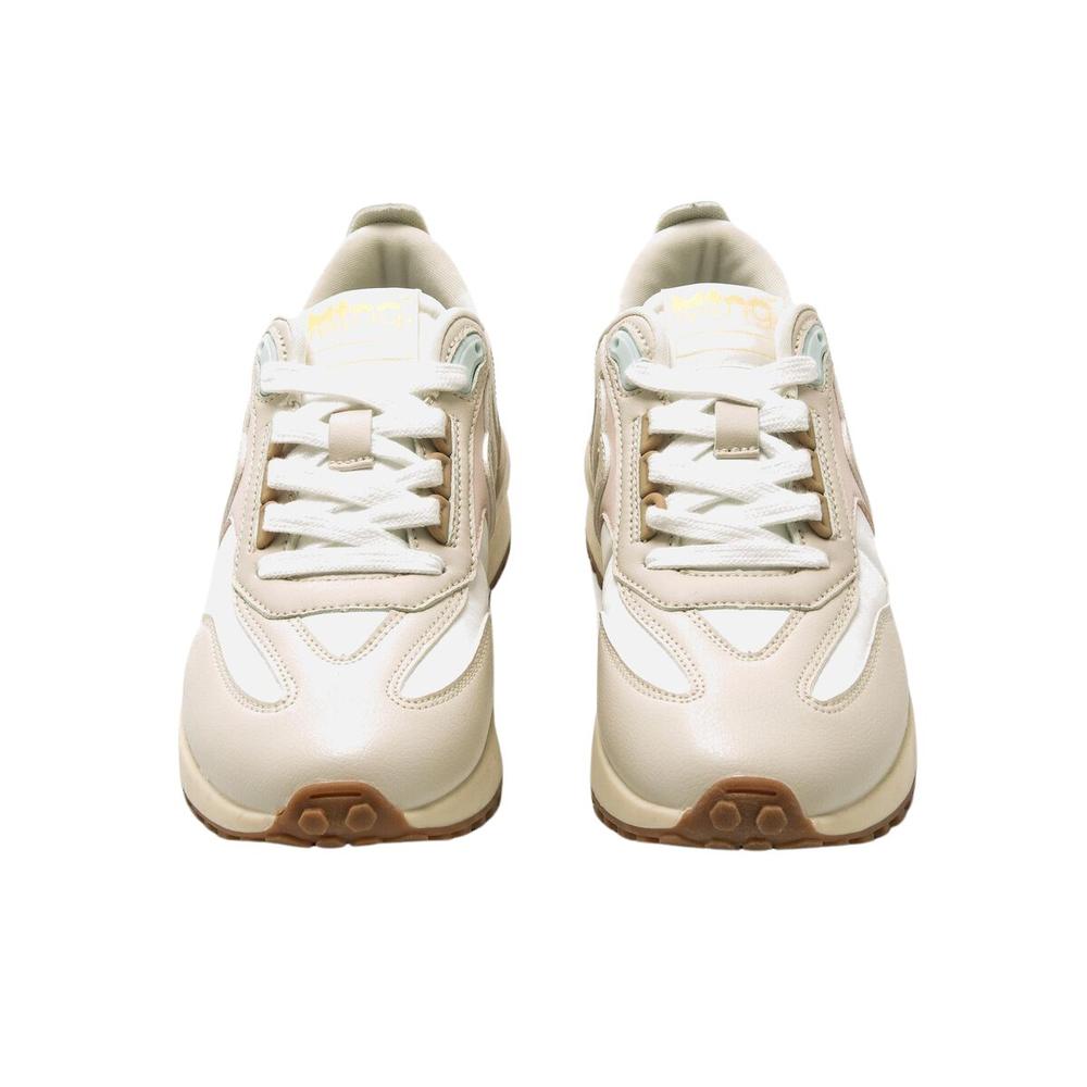 Foto 4 pulgar | Tenis Mustang Qamar Beige Mujer Sport Beige