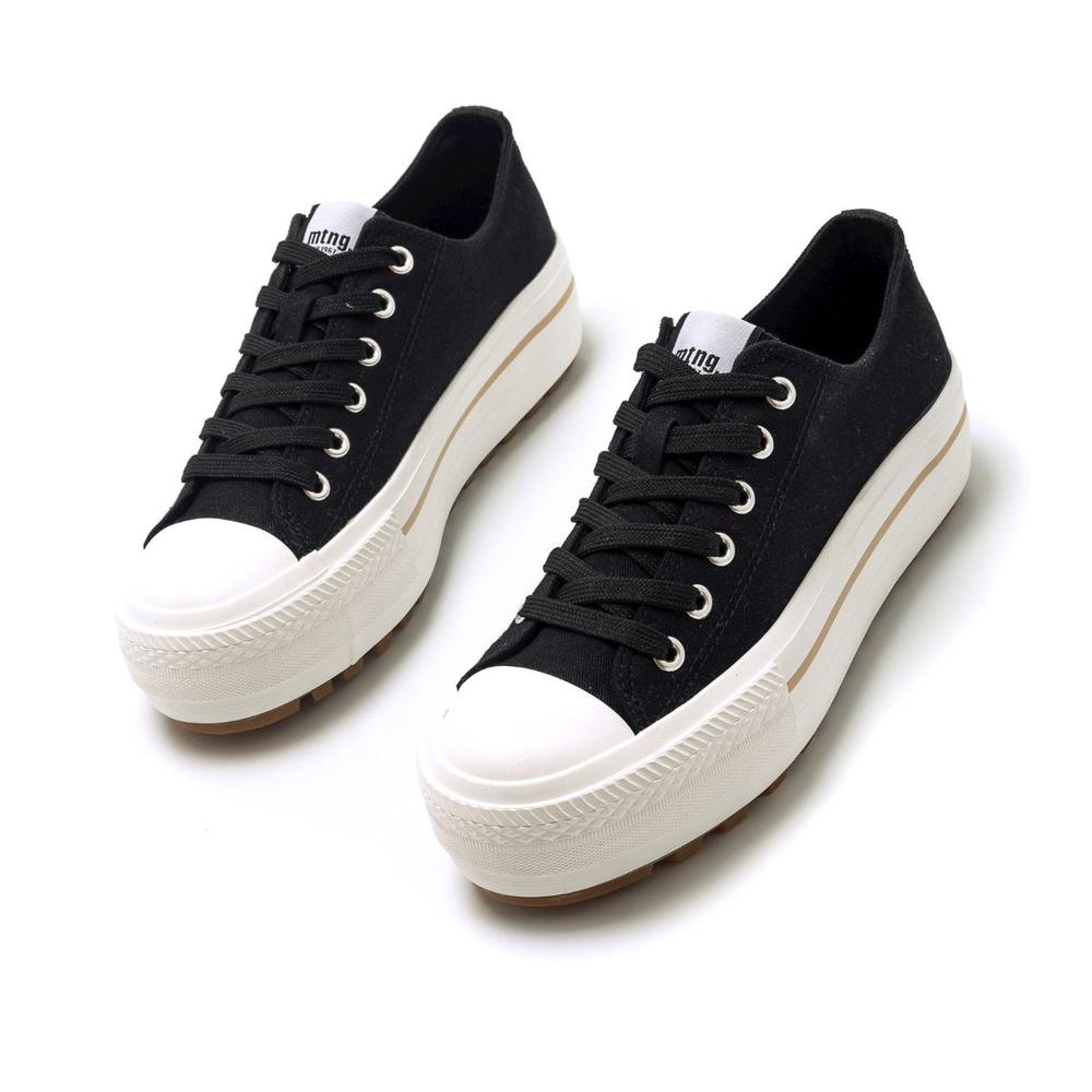Foto 4 pulgar | Tenis Mustang Bigger T Negro Mujer Casual Negro