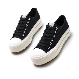 Foto 3 | Tenis Mustang Bigger T Negro Mujer Casual Negro