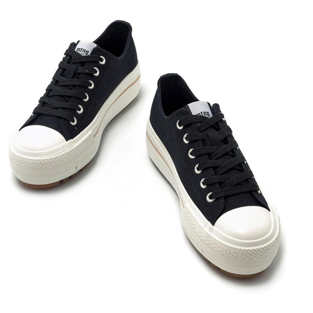 Foto 5 pulgar | Tenis Mustang Bigger T Negro Mujer Casual Negro