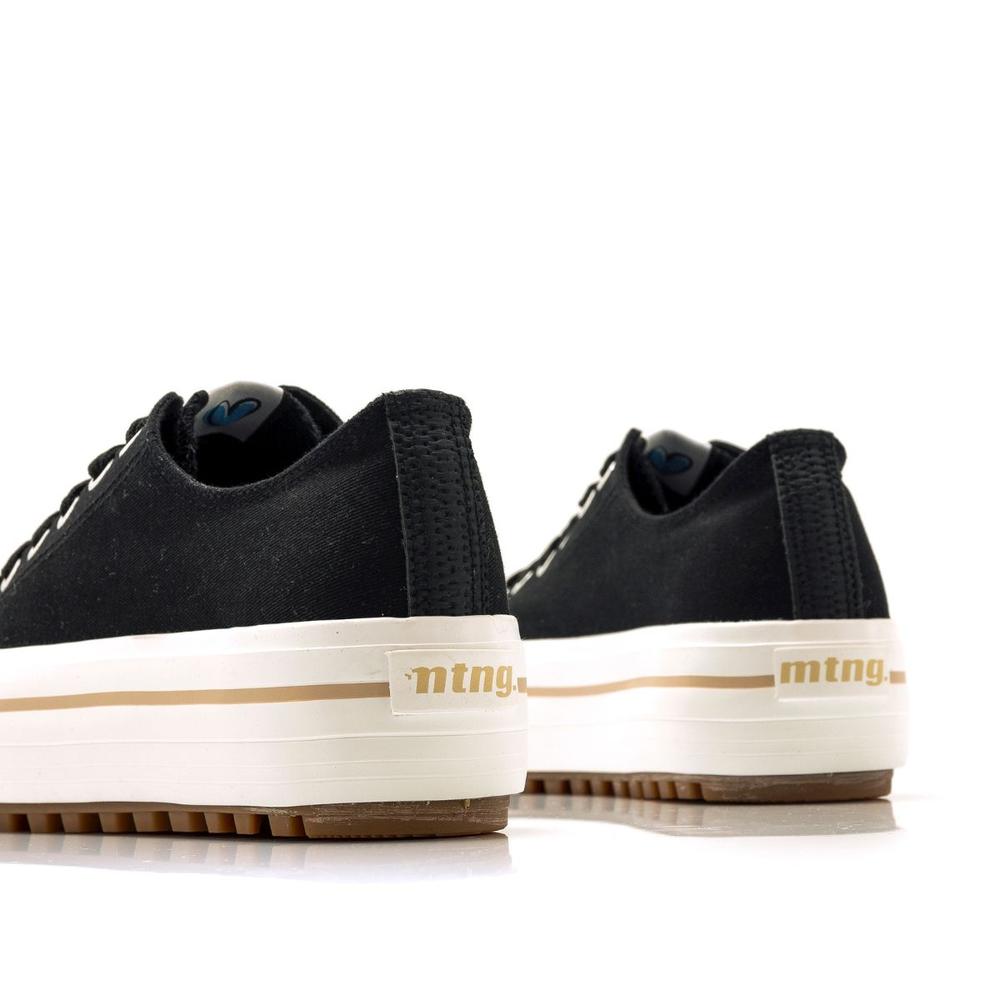 Foto 6 pulgar | Tenis Mustang Bigger T Negro Mujer Casual Negro