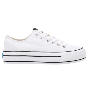 Foto 1 | Tenis Mustang Bigger X 3 Bco Mujer Casual Blanco