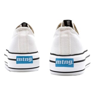 Foto 4 | Tenis Mustang Bigger X 3 Bco Mujer Casual Blanco