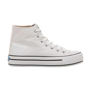 Foto 1 | Tenis Mustang Bigger X Cavas Mujer Casual Blanco