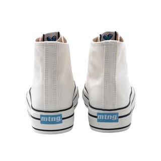 Foto 5 | Tenis Mustang Bigger X Cavas Mujer Casual Blanco