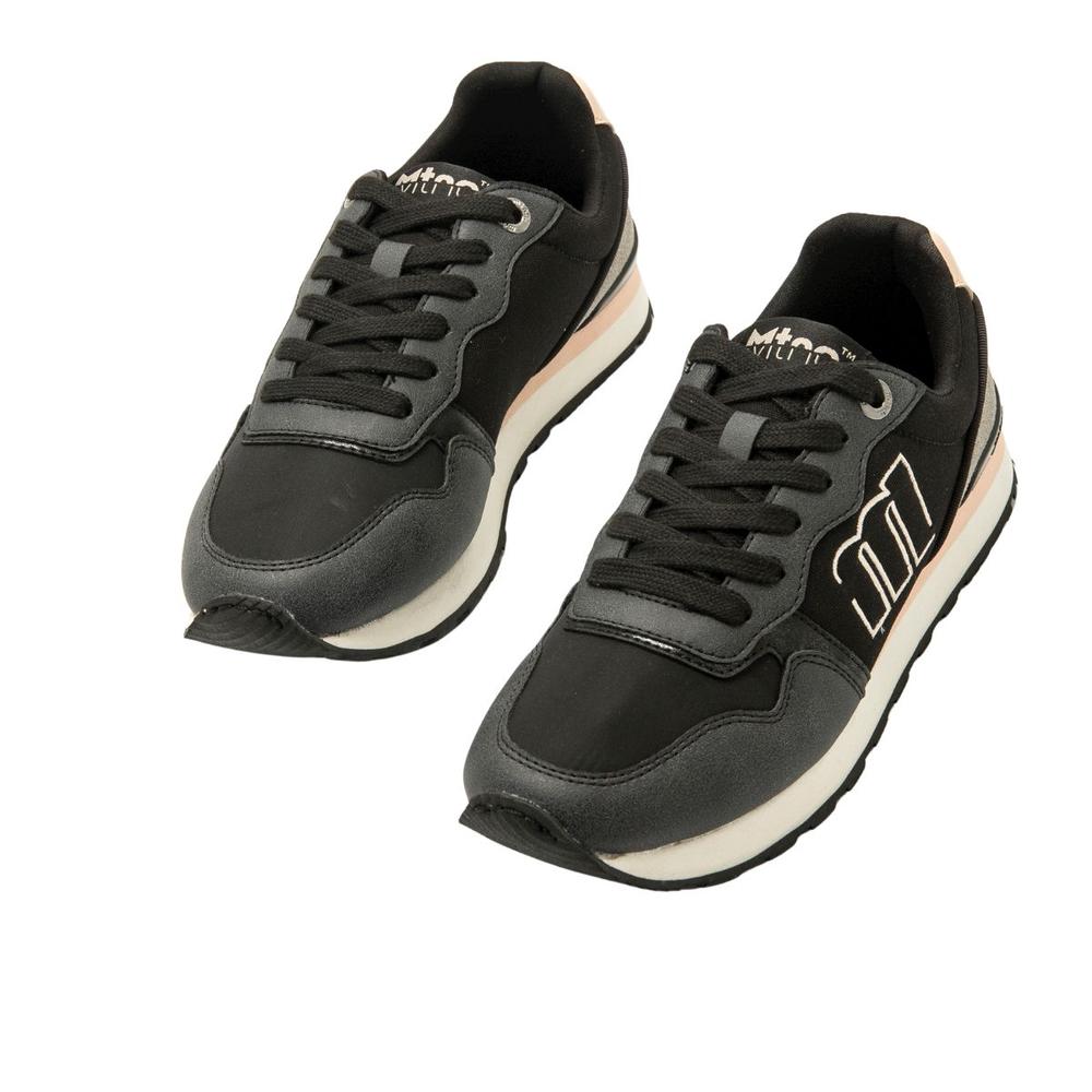 Foto 6 pulgar | Tenis Mustang Joggo Classic Verde Mujer Casual Negro