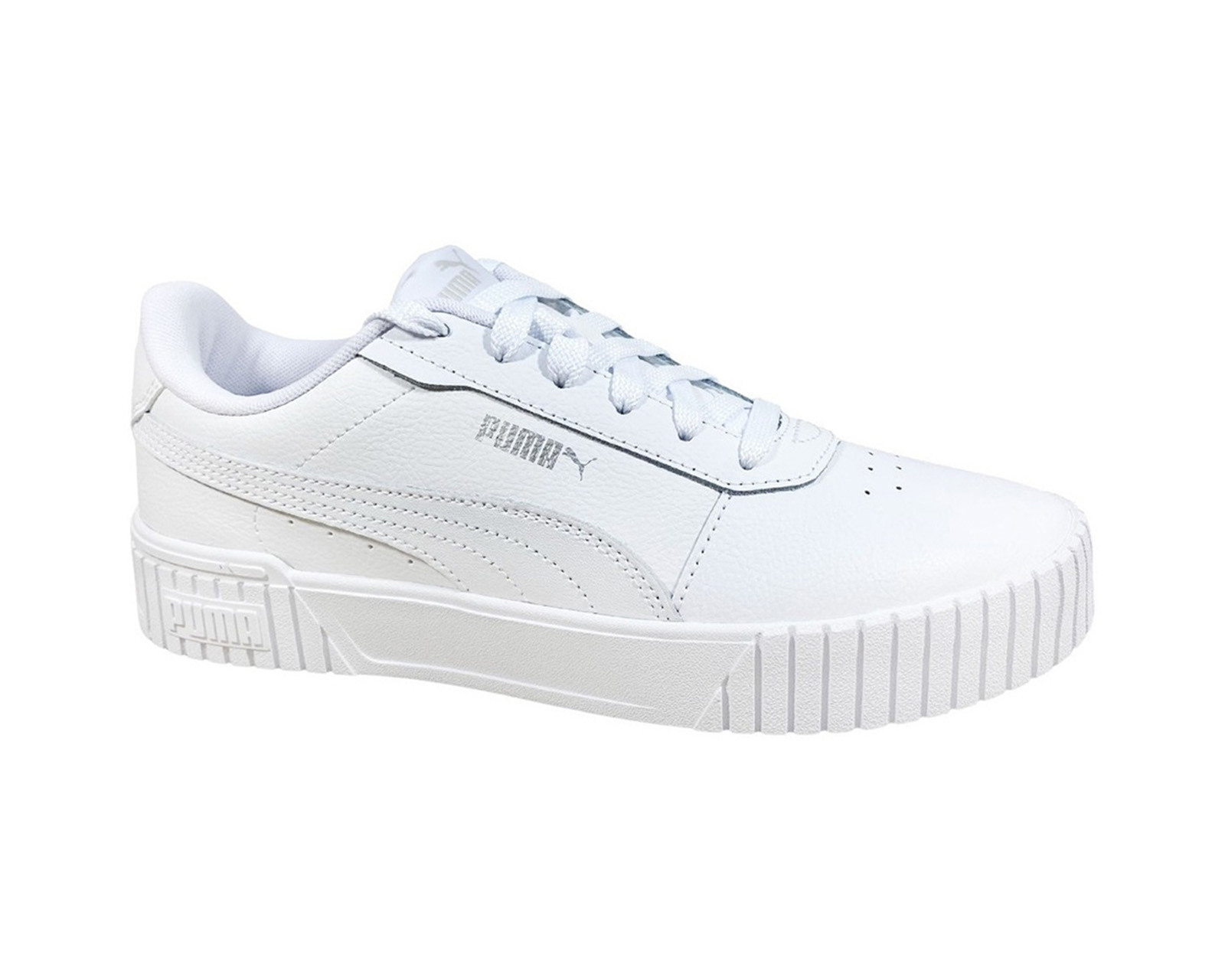 Foto 3 pulgar | Tenis Puma Carina Blanco