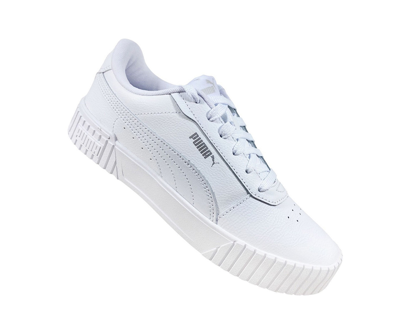 Foto 4 pulgar | Tenis Puma Carina Blanco